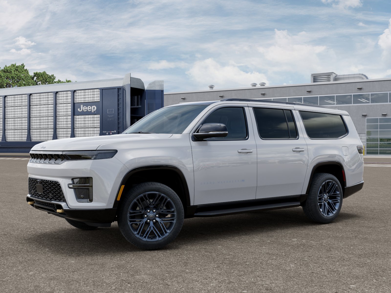 New 2026 Bright White Clear-Coat Exterior Paint Jeep  image 1