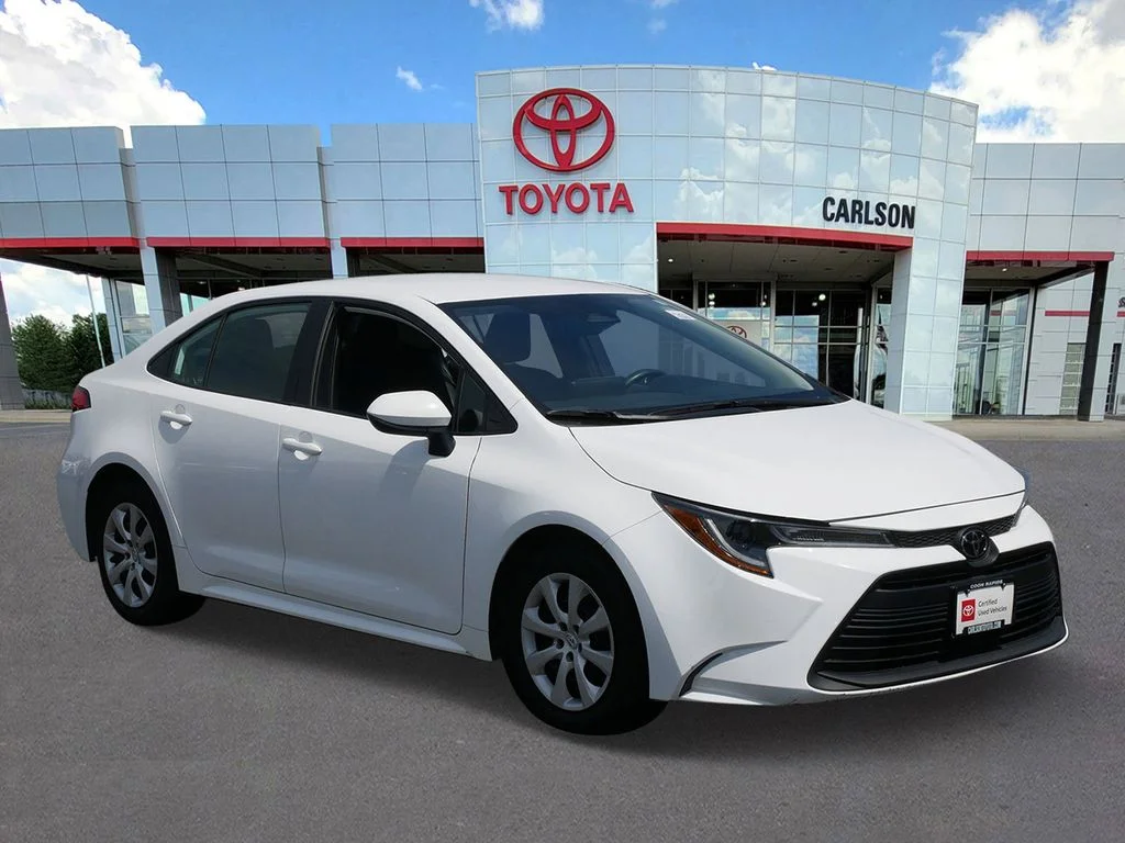 Certified 2024 Toyota Corolla LE with VIN 5YFB4MDEXRP112690 for sale in Minneapolis, Minnesota