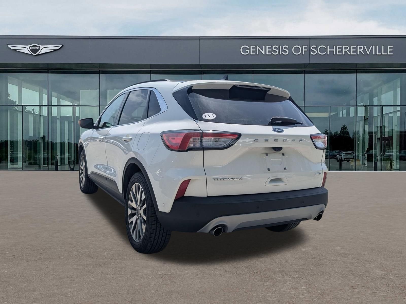 Used 2021 White Ford Titanium image 6
