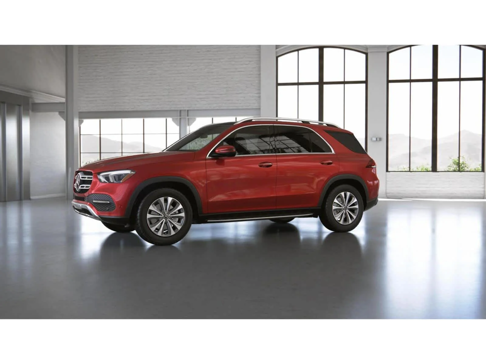 Used 2022 MANUFAKTUR Cardinal Red Metallic Mercedes-Benz GLE 350 image 37