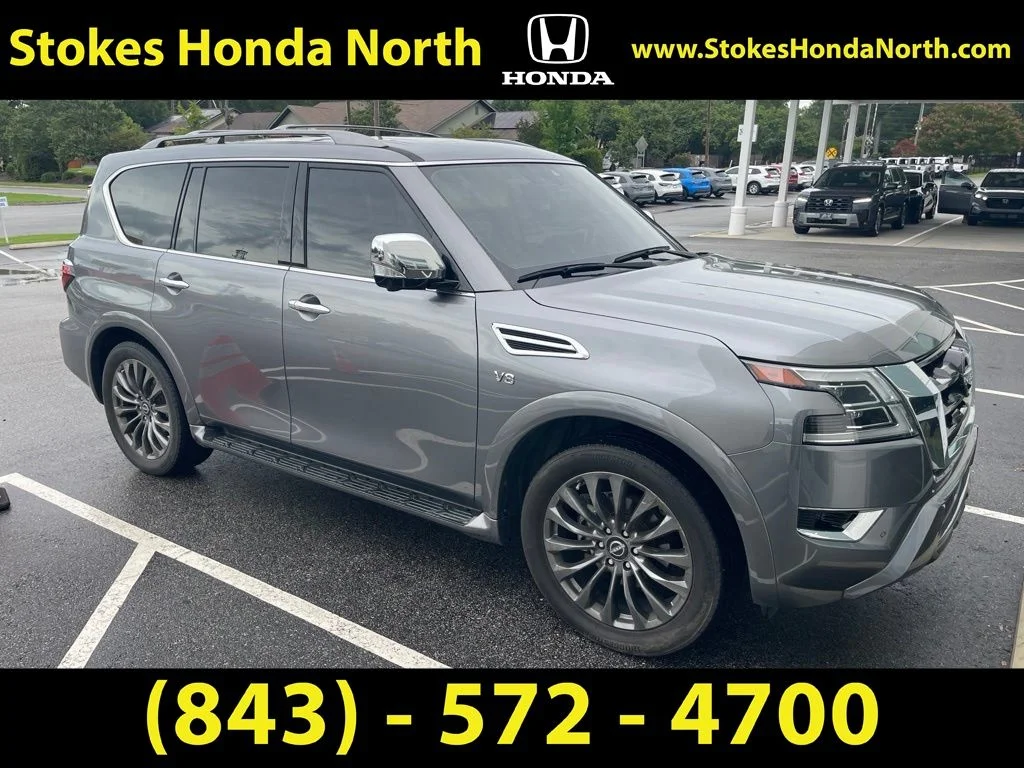 Used 2022 Gray Nissan Platinum image 1