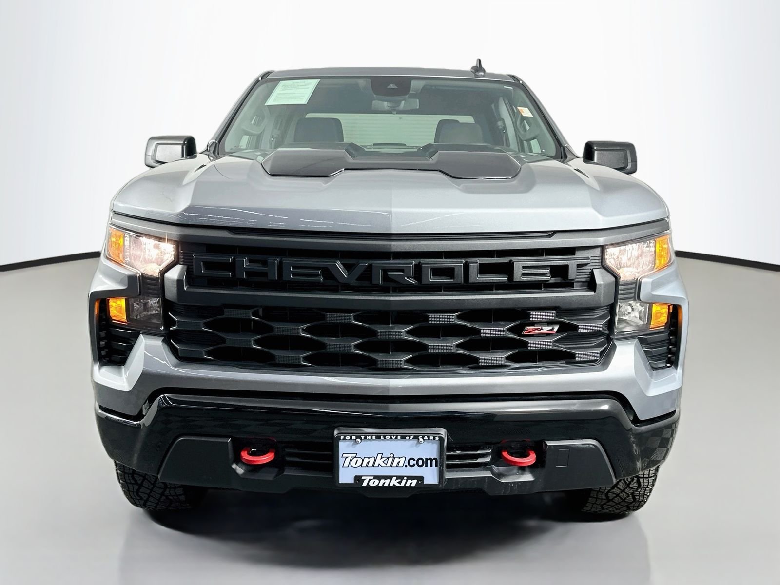 Used 2024 Sterling Gray Metallic Chevrolet Custom Trail Boss image 1