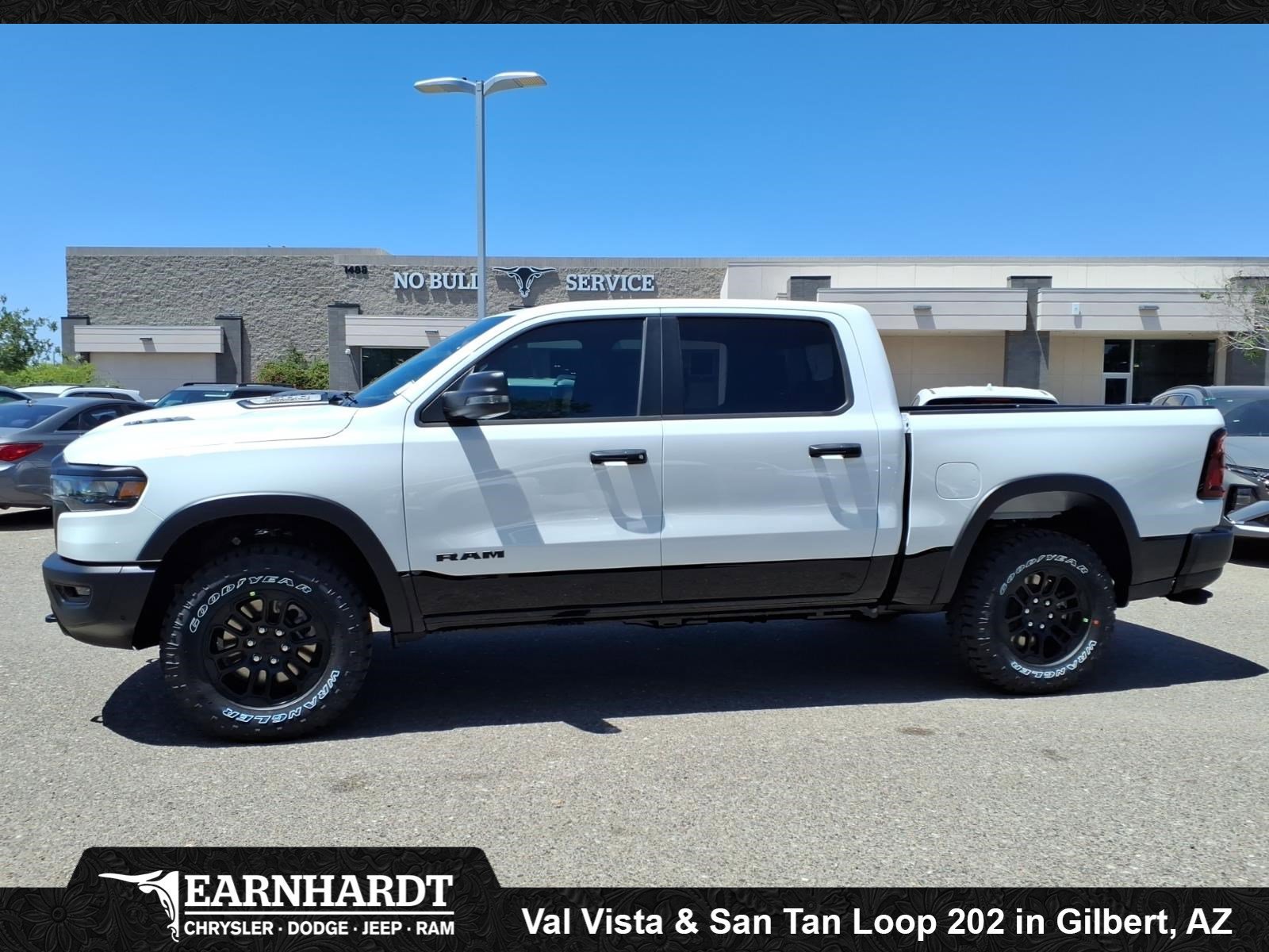 New 2026 Bright White Clear-Coat Exterior Paint RAM Rebel image 3