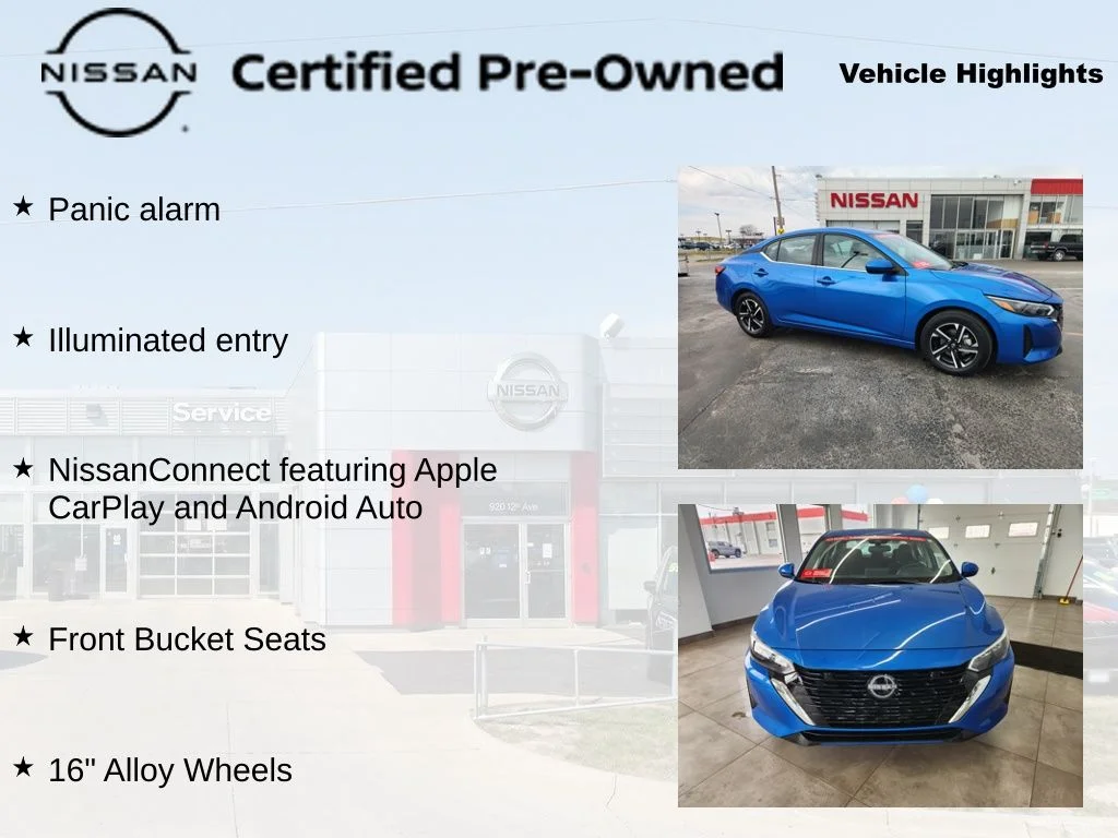 Used 2025 Blue Nissan SV image 17