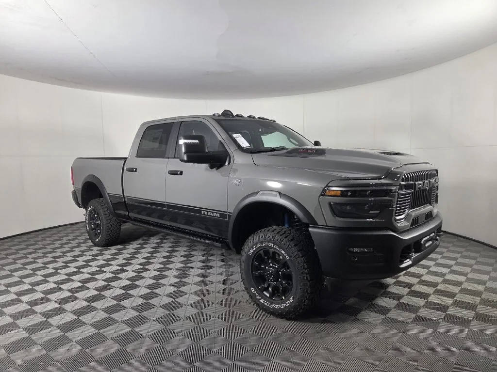 New 2027 Ceramic Gray Clear-Coat Paint RAM Power Wagon Hemi image 23