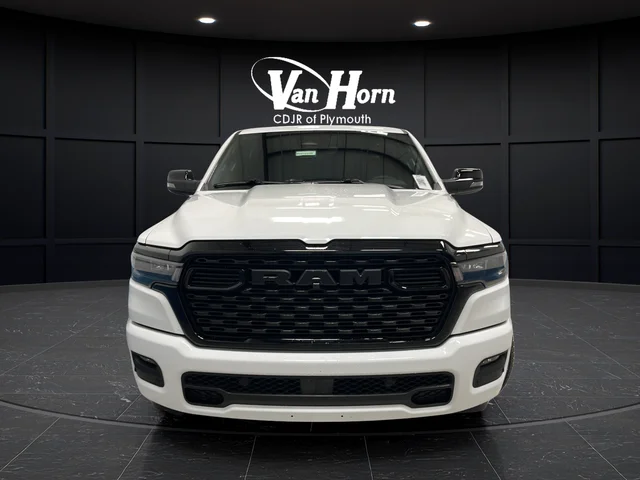 New 2026 Bright White Clear-Coat Exterior Paint RAM Big Horn/Lone Star image 2