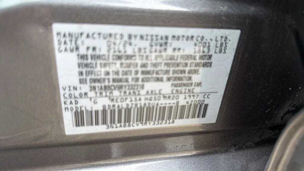 Used 2024 Gun Metallic Nissan SV image 16