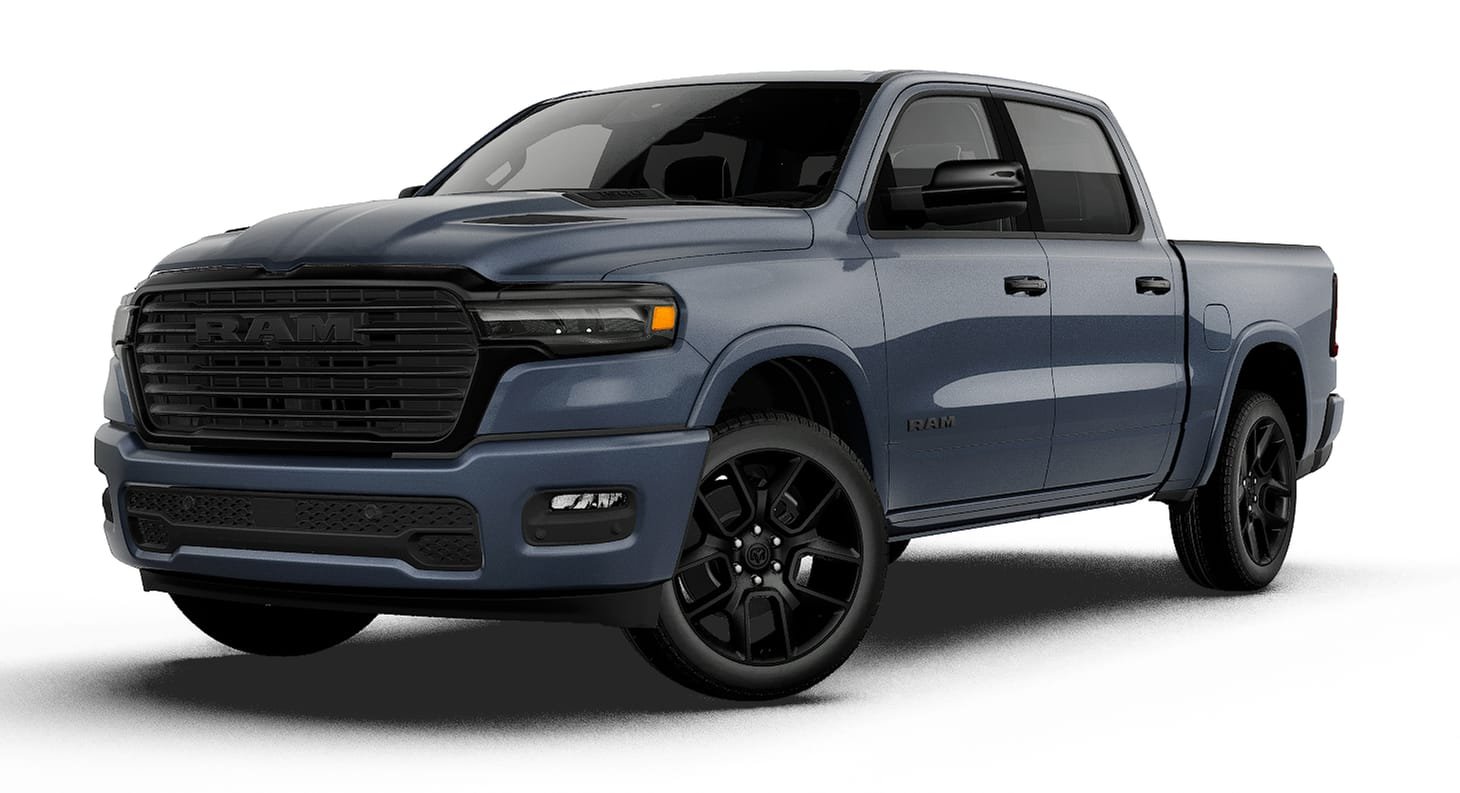 New 2027 Forged Blue Metallic Exterior Paint RAM LARAMIE image 27