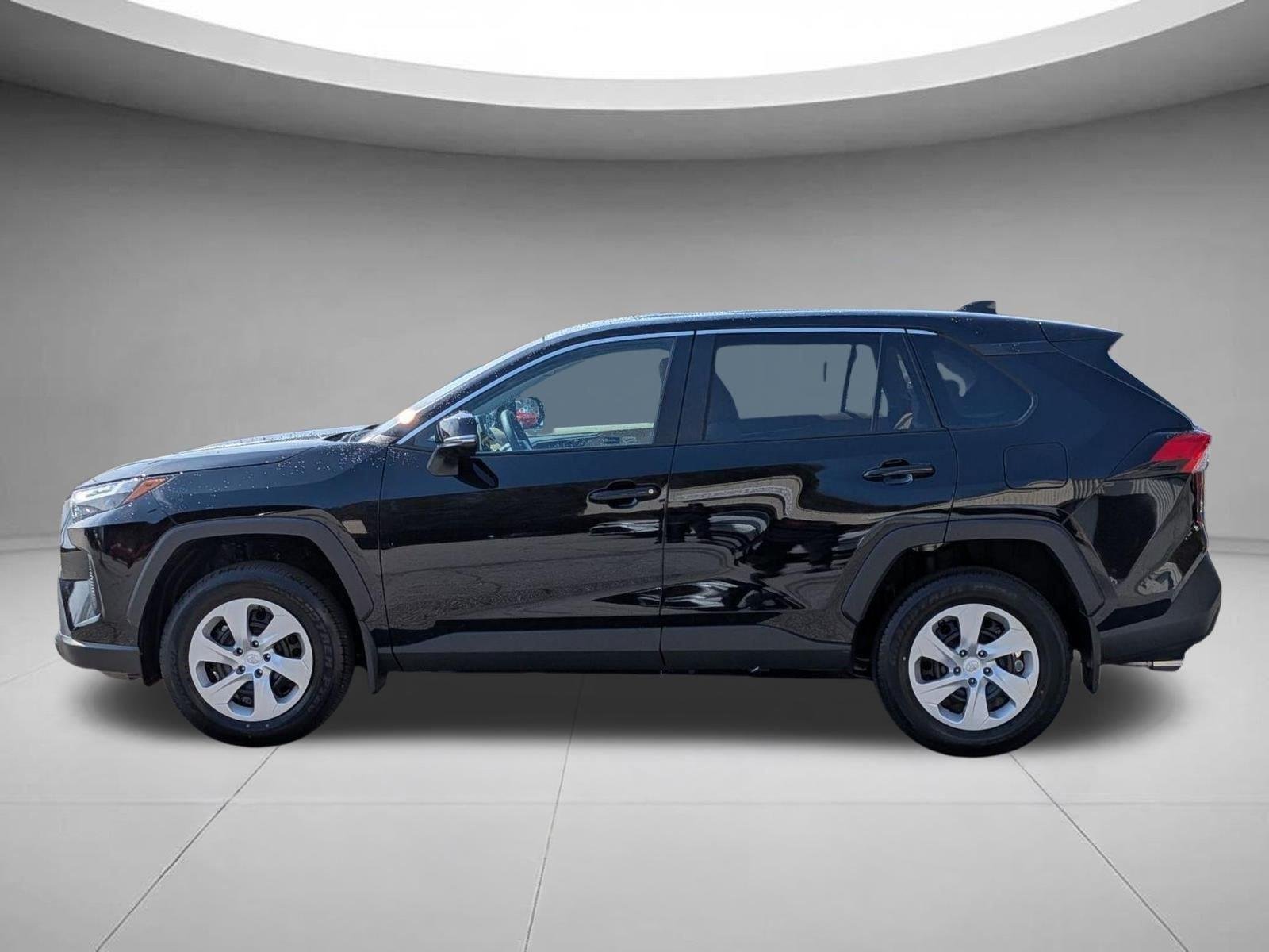 Used 2025 Midnight Black Metallic Toyota LE image 8