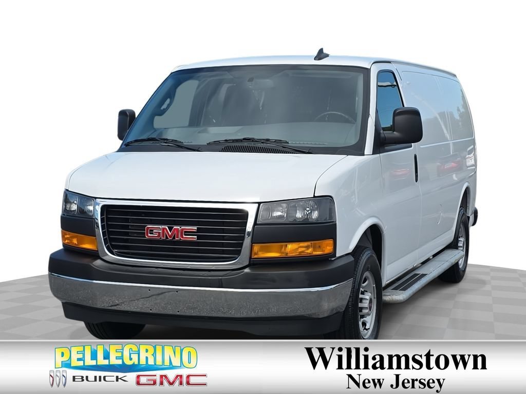 Summit White 2025 GMC Savana Cargo Van Rear-Wheel Drive