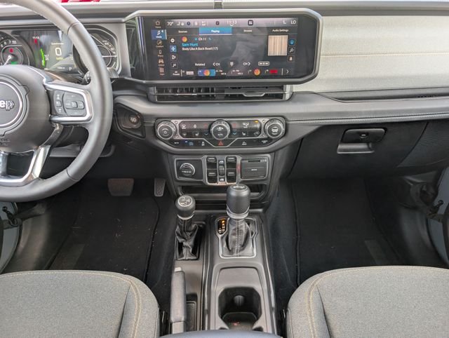 Used 2025 Gray Jeep Sahara 4xe image 7