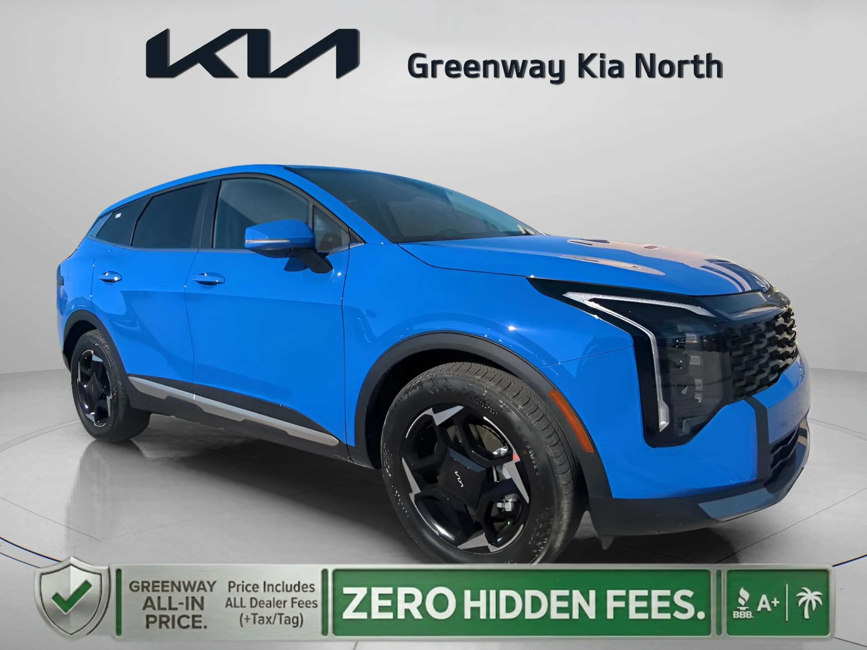 New 2026 Nebular Blue Kia EX image 1