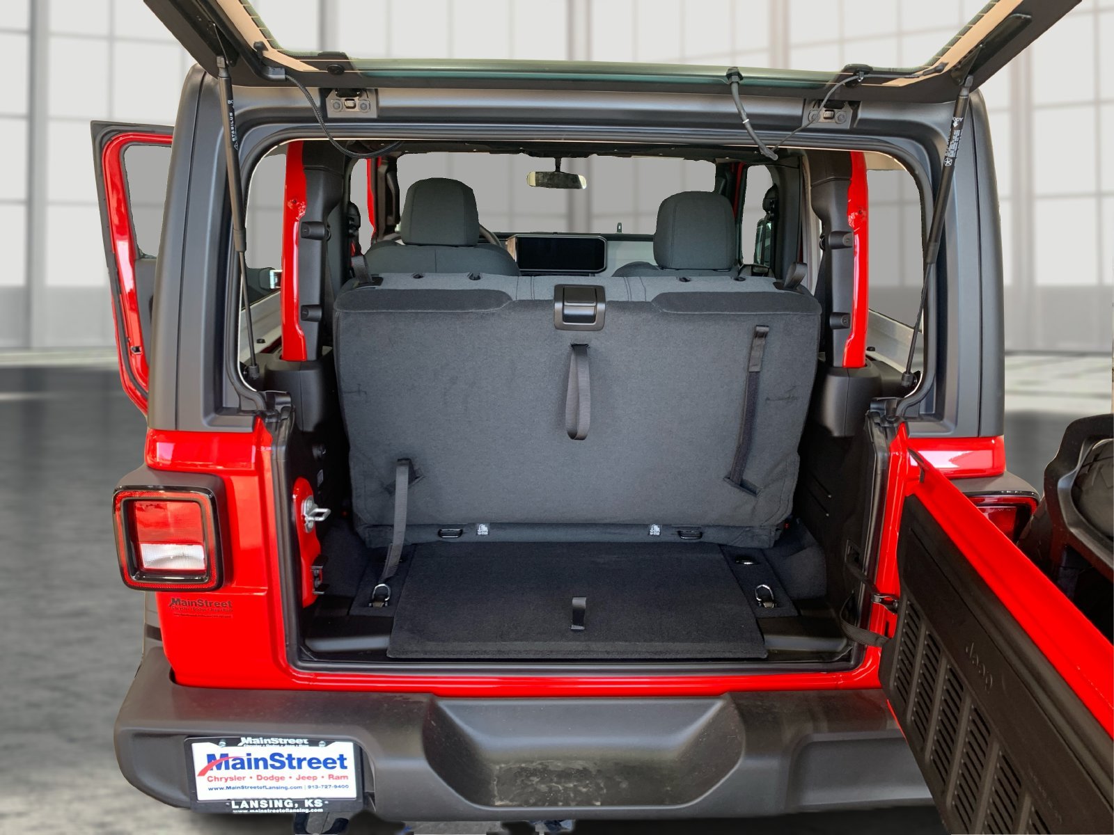New 2026 Firecracker Red Clear-Coat Exterior Paint Jeep Sport image 11