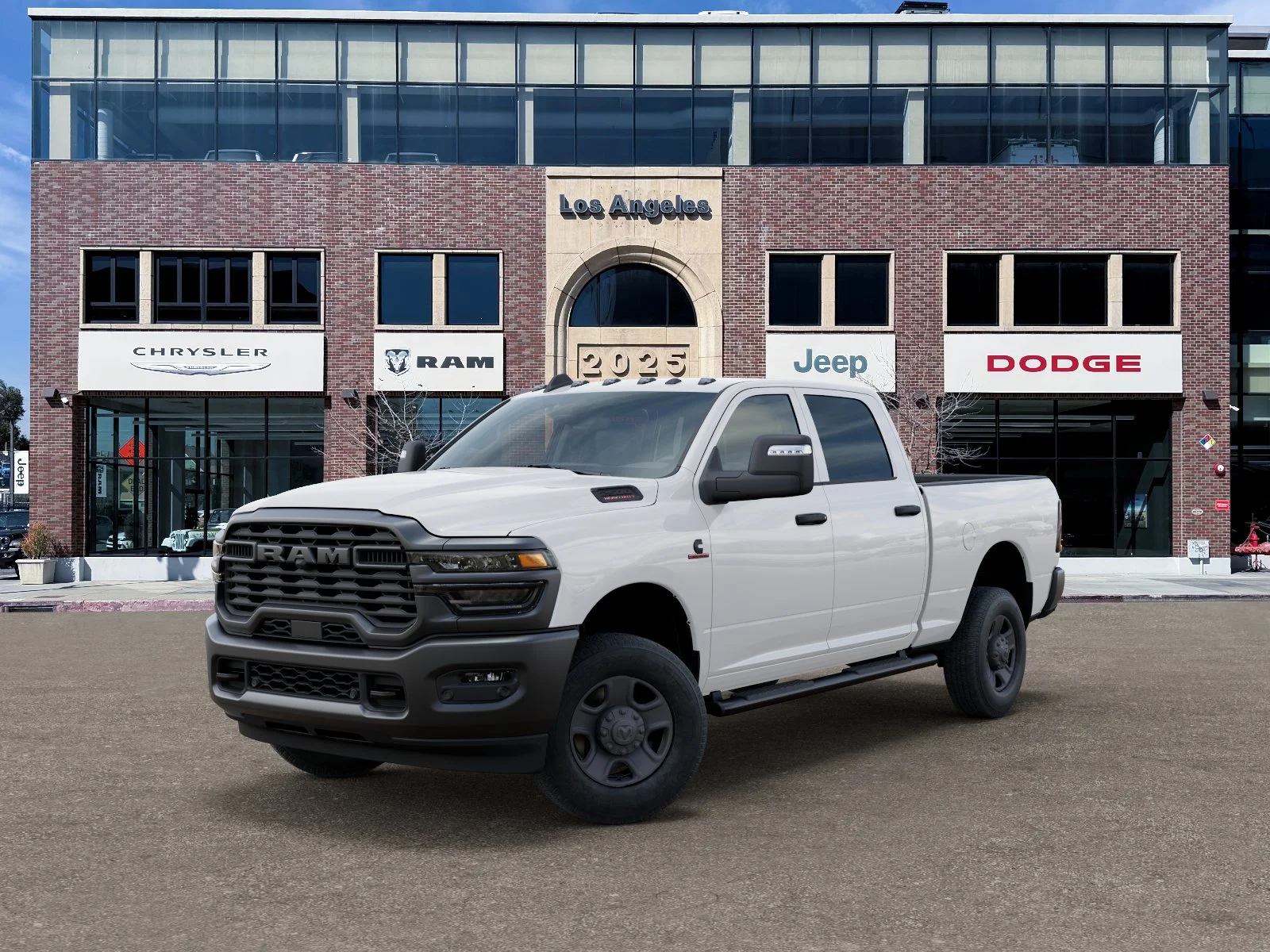 New 2026 Bright White Clear-Coat Exterior Paint RAM Tradesman image 27