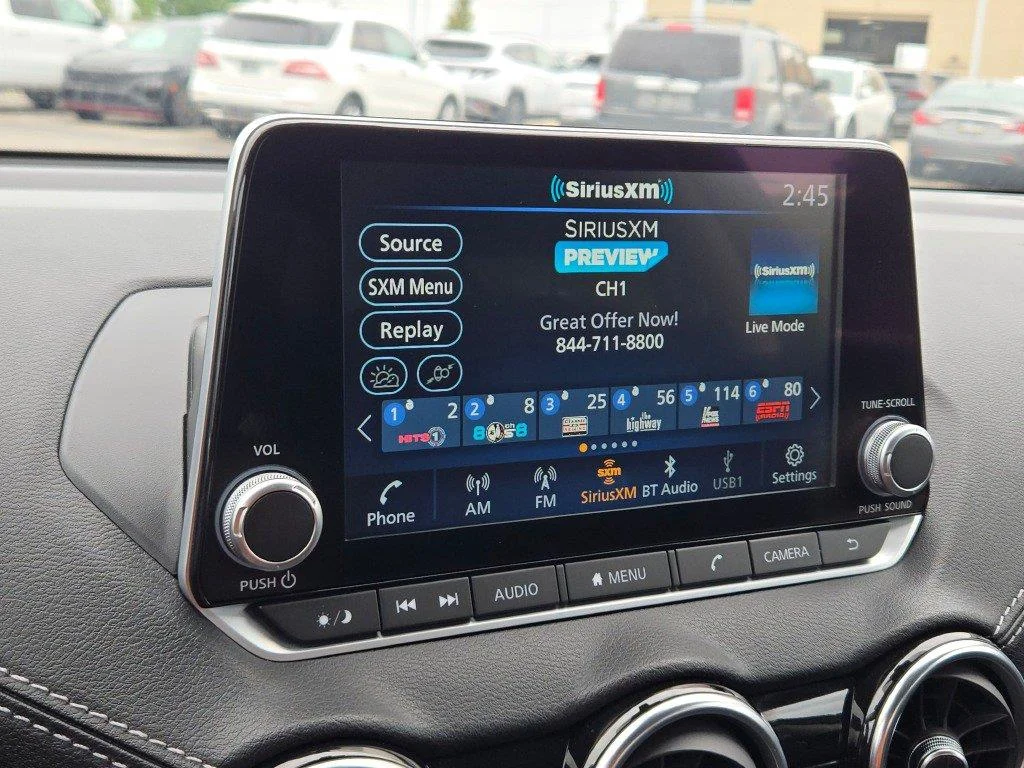 Used 2025 Super Black Nissan SV image 23