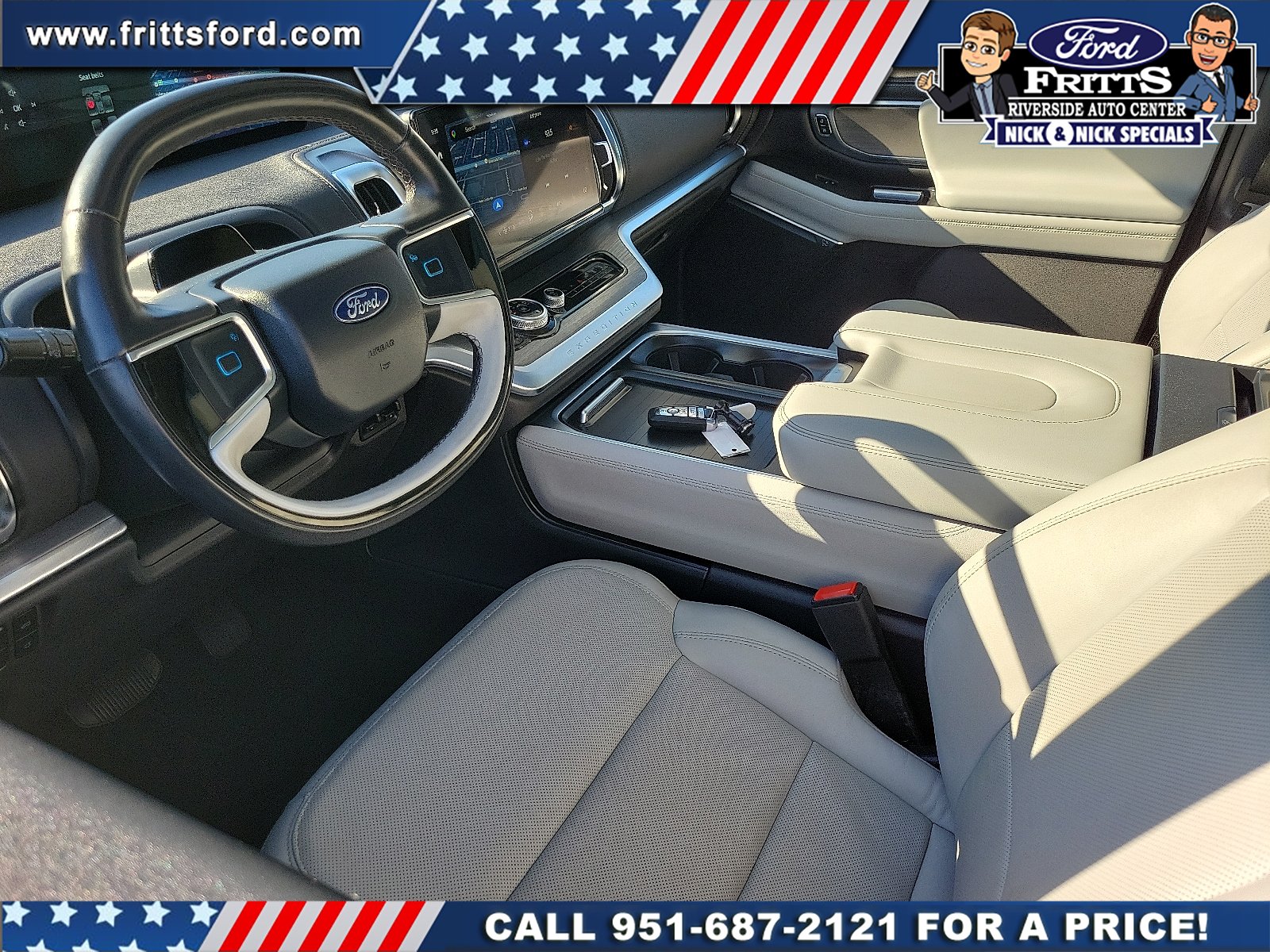 Certified Used 2025 Oxford White Ford Platinum MAX image 4
