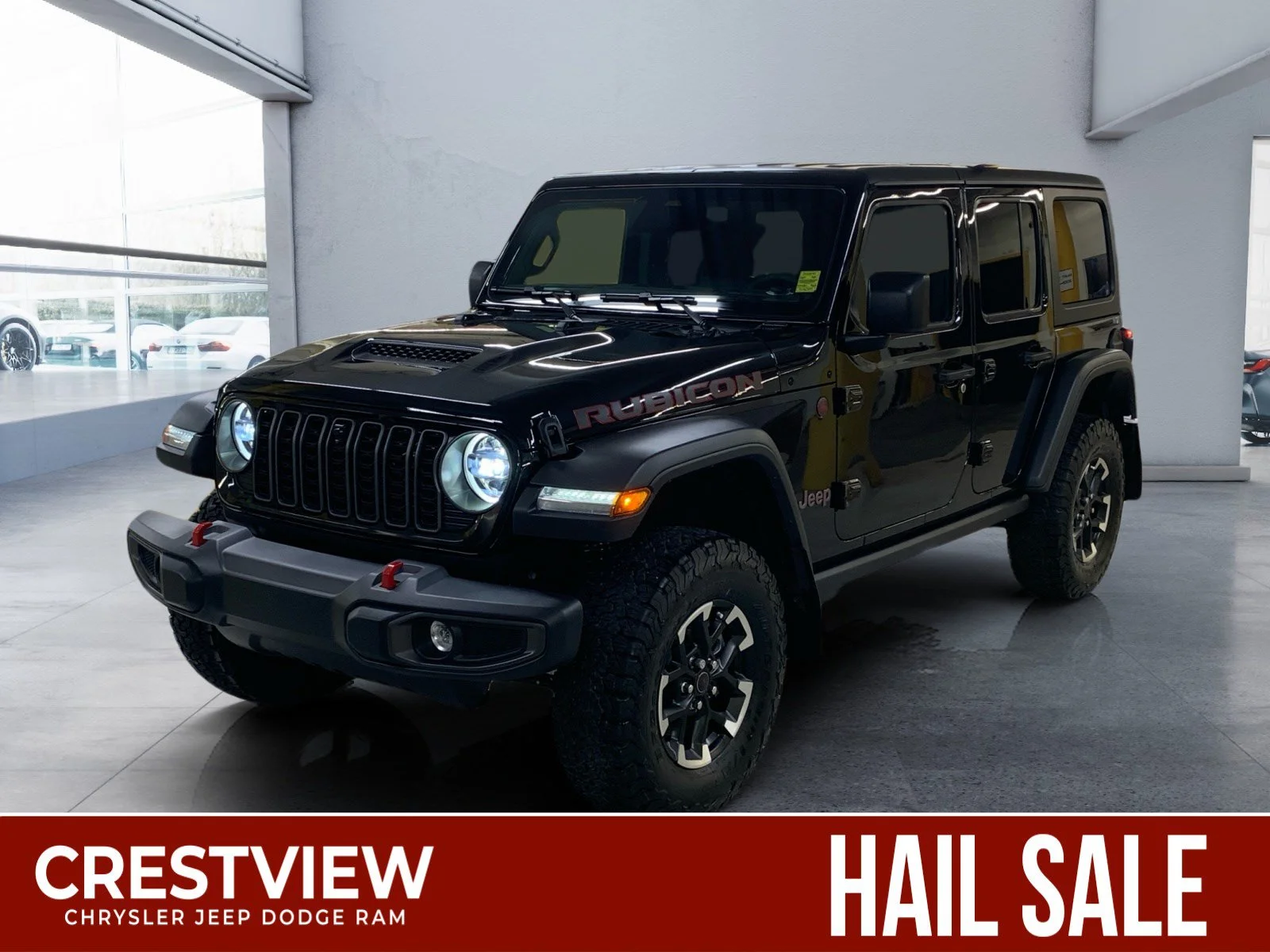 New 2026 Black Jeep Rubicon image 1