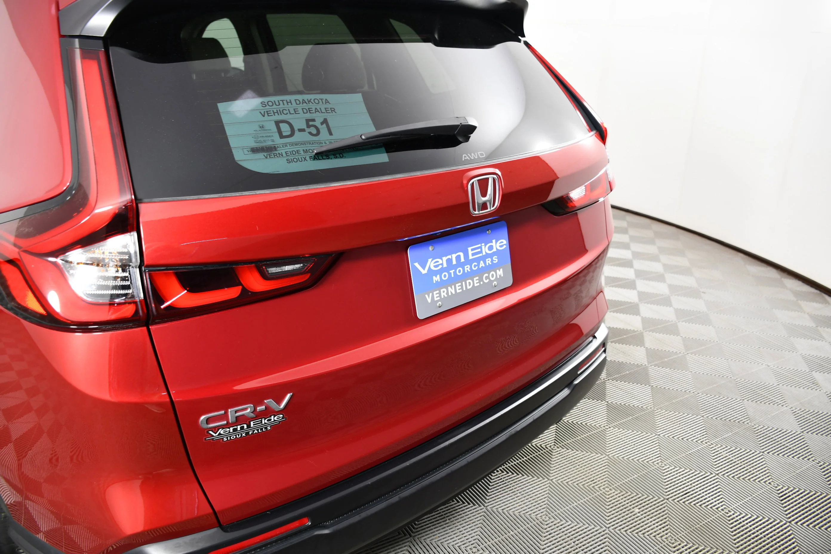 Certified Used 2024 Radiant Red Metallic Honda EX image 15