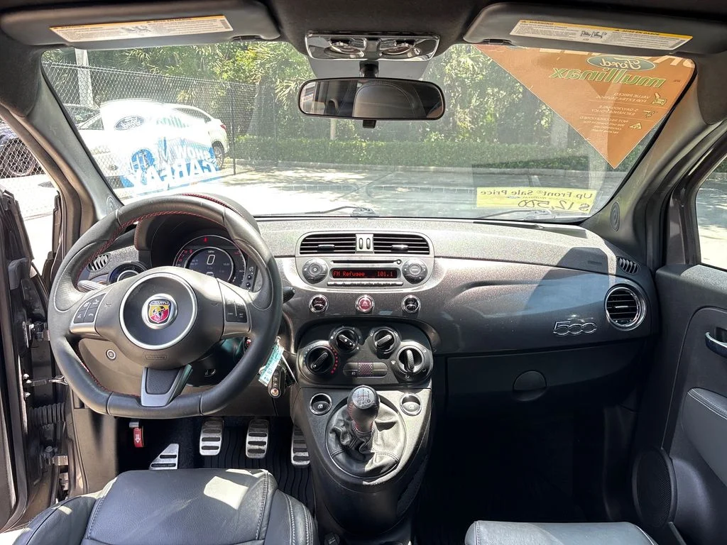 Used 2015 Gray FIAT Abarth image 8