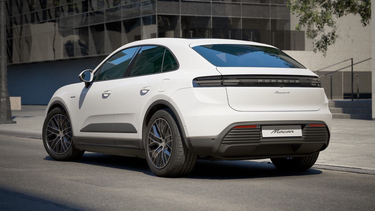 New 2027 White Porsche 4 Electric image 3