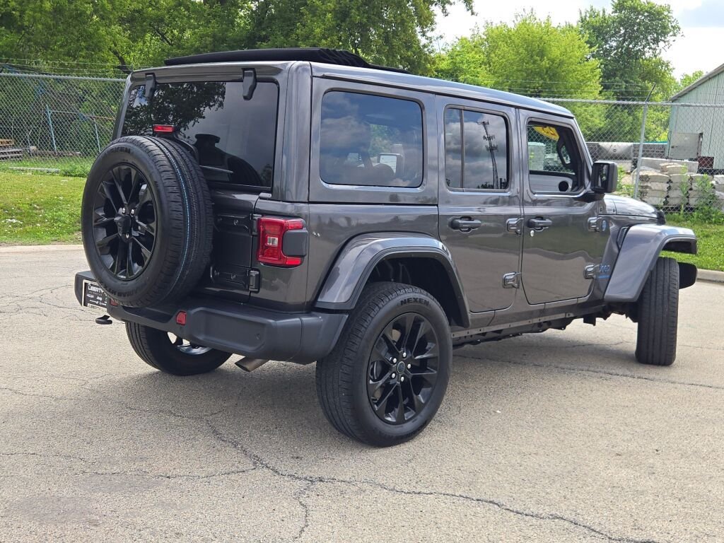 Certified Used 2025 Gray Jeep Sahara 4xe image 10