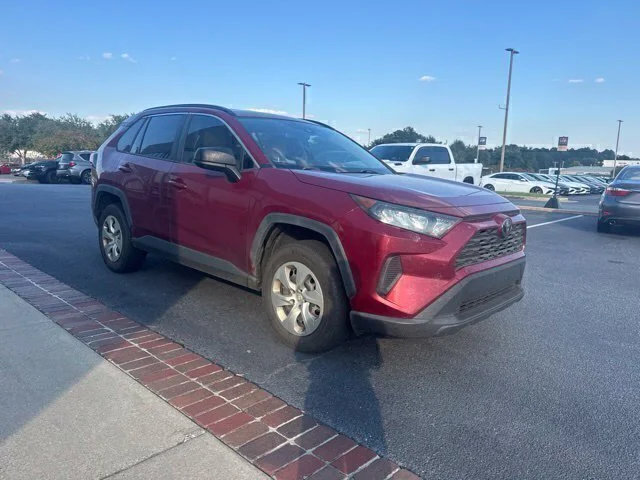 Used 2021 Red Toyota LE image 3