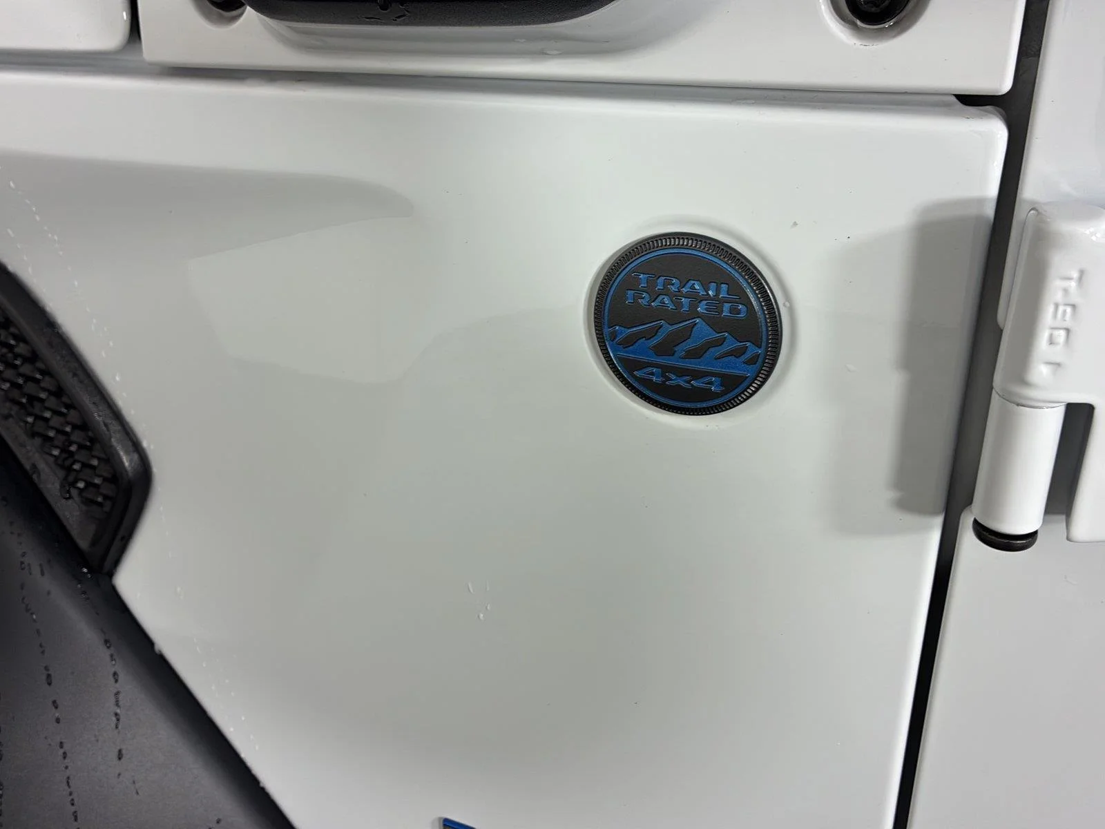 Used 2025 Bright White Clearcoat Jeep Rubicon image 8