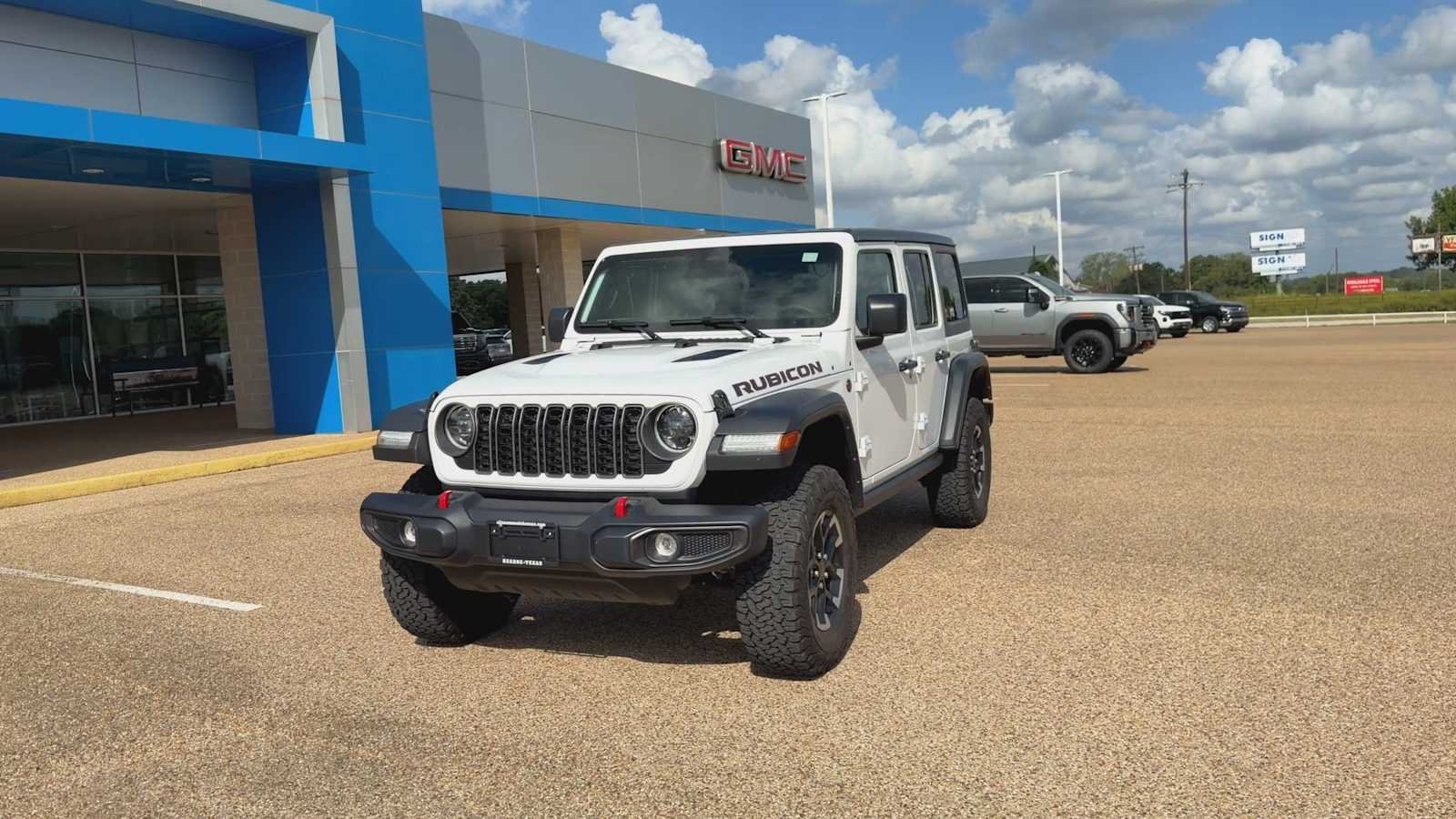Used 2026 Bright White Clearcoat Jeep Rubicon image 4