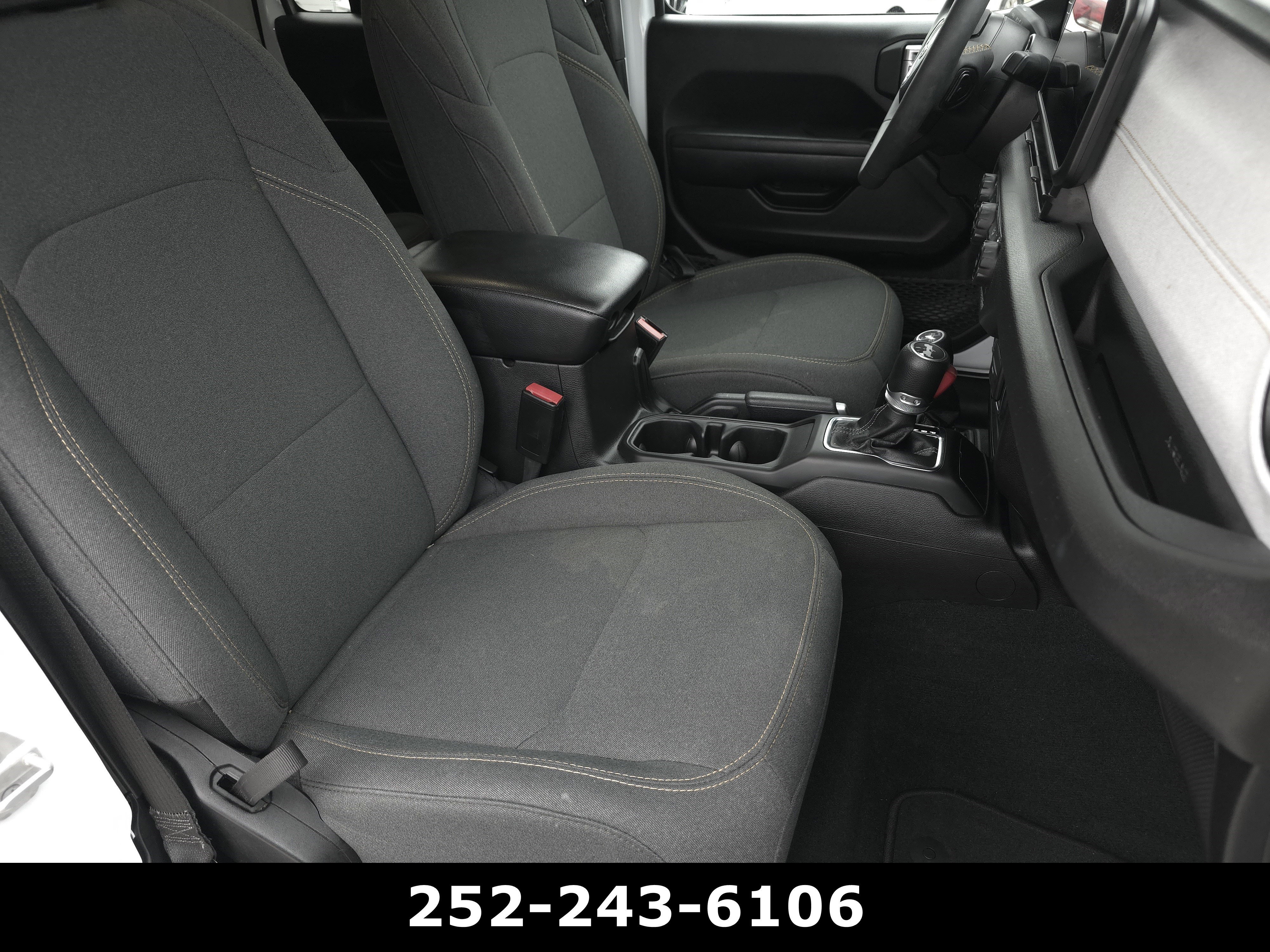 Used 2024 Bright White Clearcoat Jeep Sport S image 38