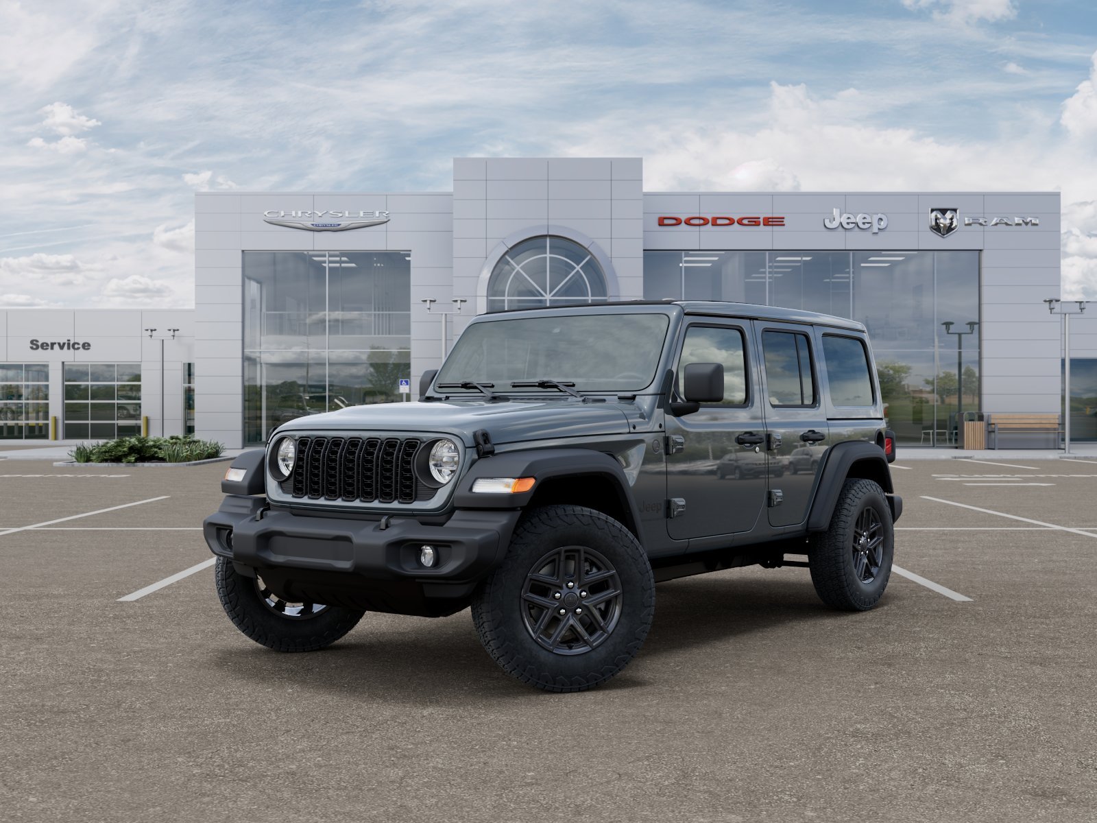 New 2026 Anvil Clear-Coat Exterior Paint Jeep Sport S image 1