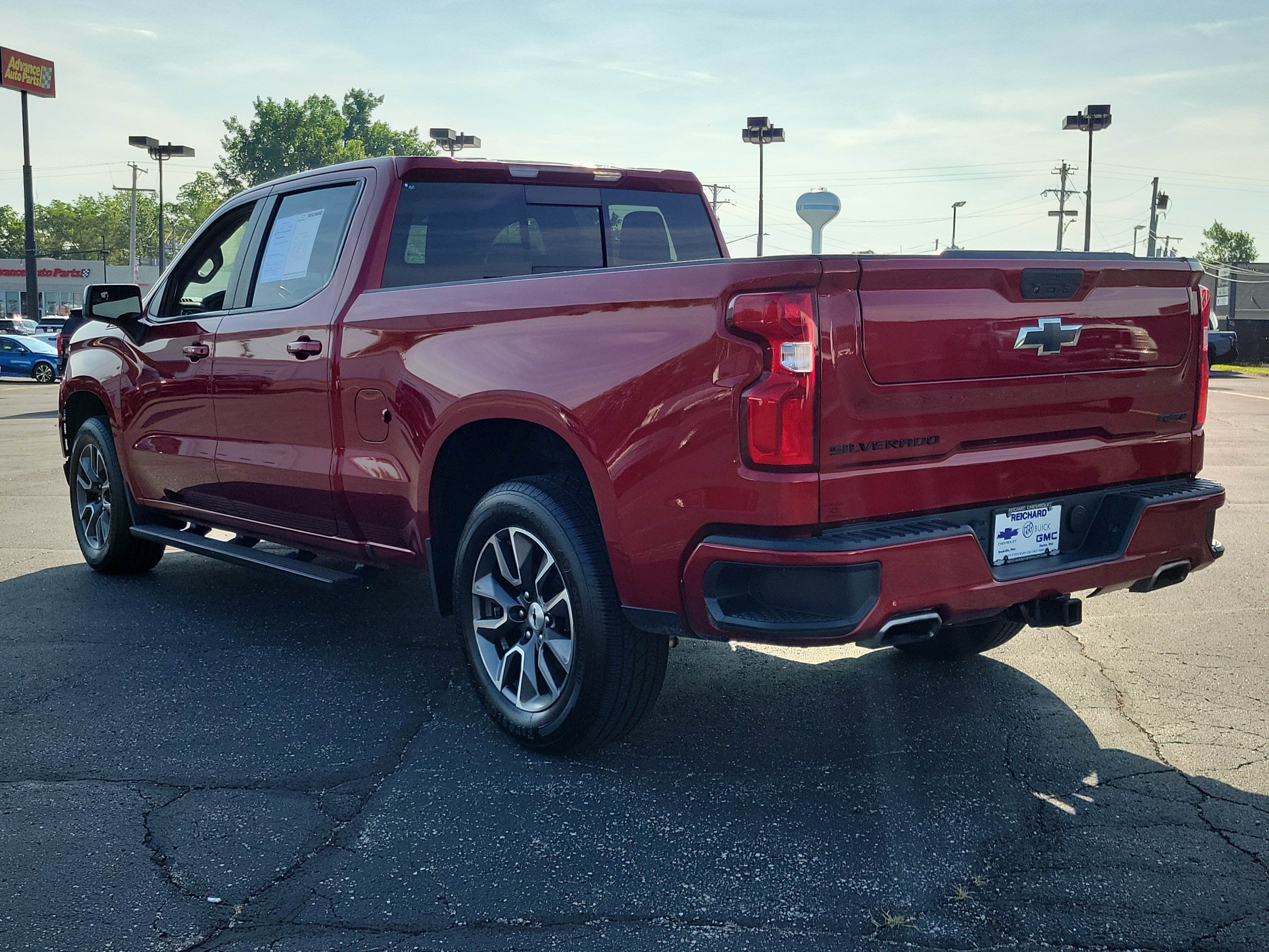 Used 2021 CHERRY RED TINTCOAT Chevrolet RST image 3