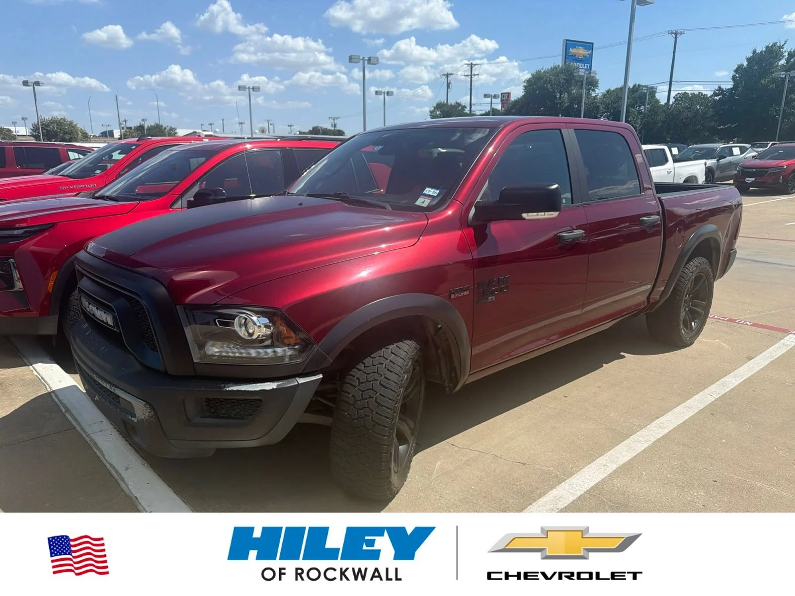 Used 2021 Red Metallic Ram Warlock image 1