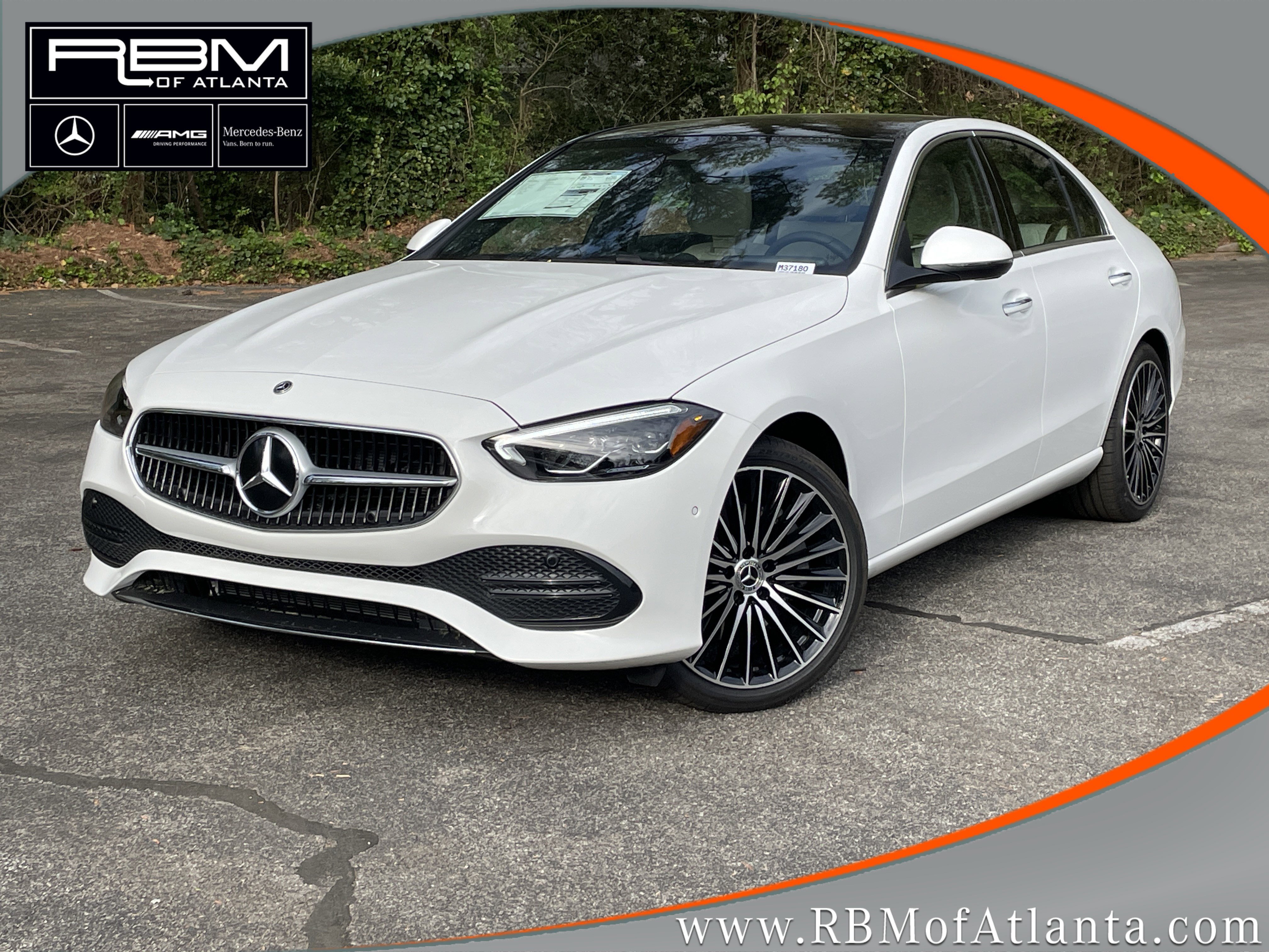 New 2026 Polar White Mercedes-Benz C 300 Sedan image 1