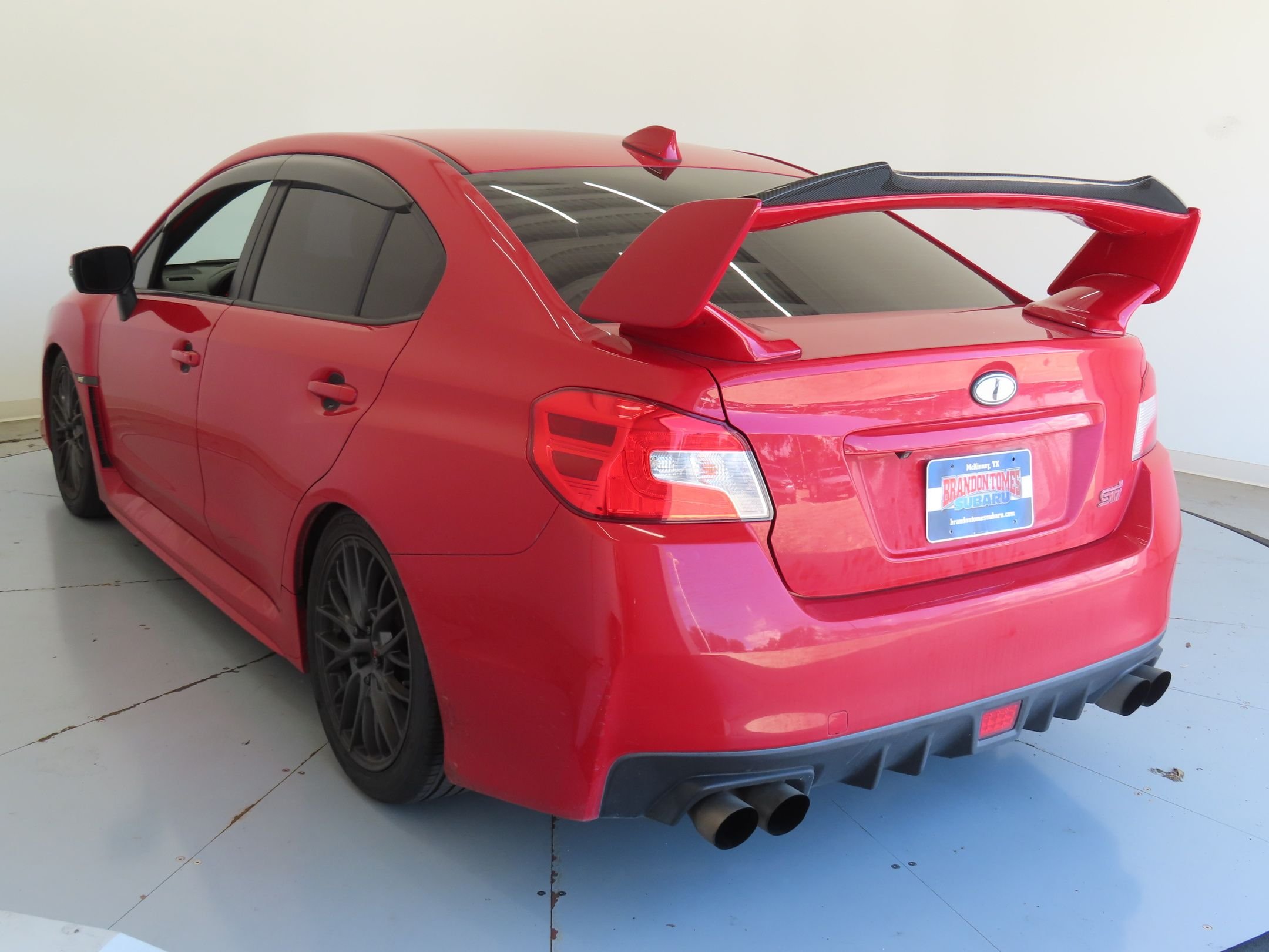 Used 2015 Red Subaru WRX STi image 6