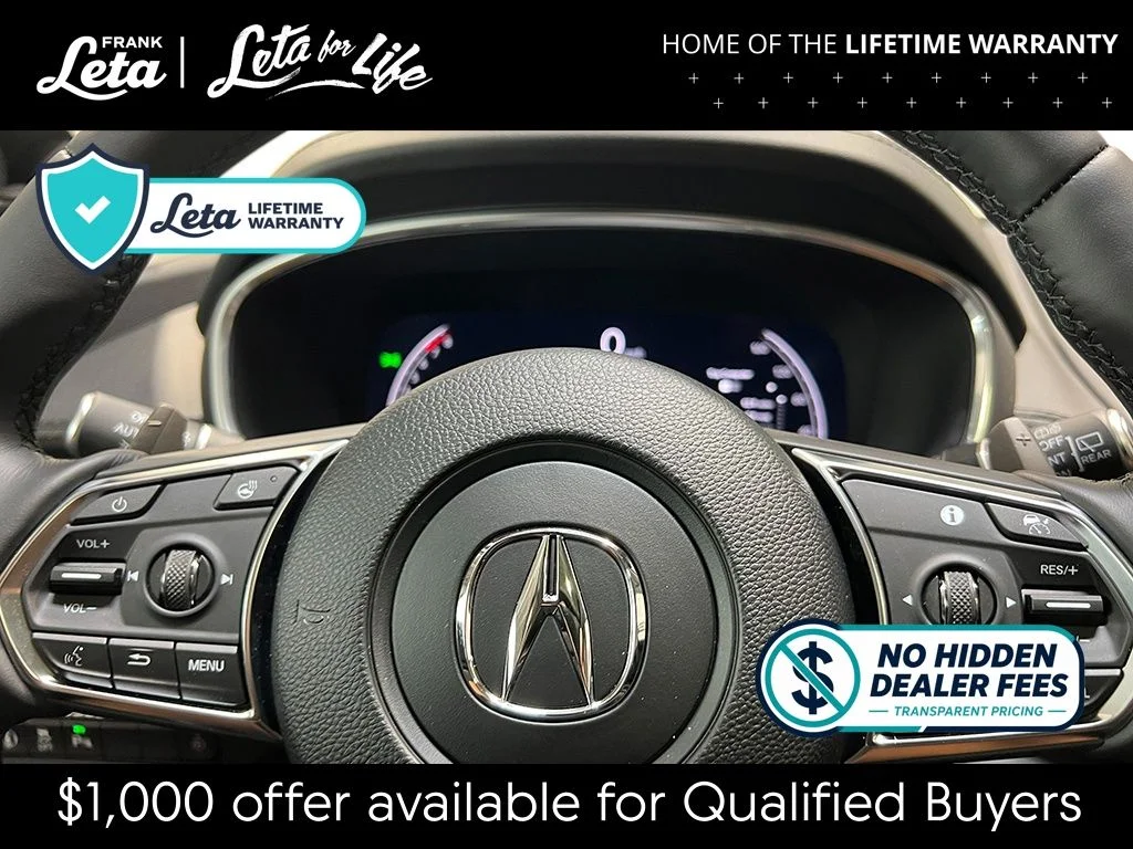 New 2026 Platinum White Pearl Acura Advance Package image 29