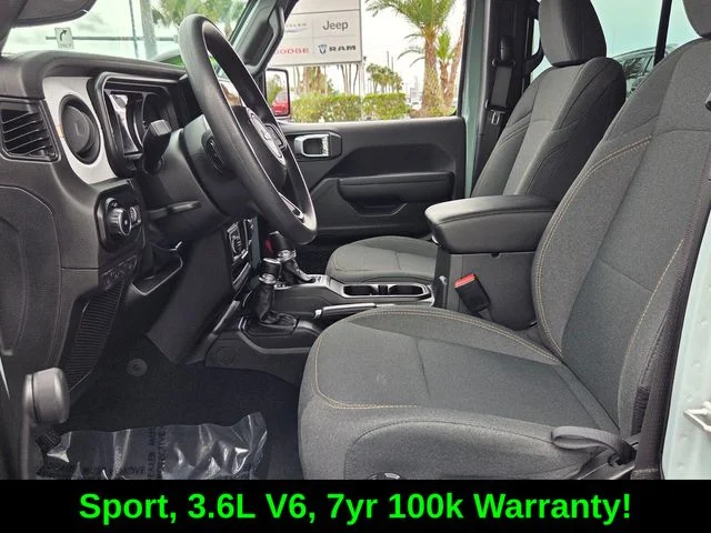 Certified Used 2024 Gray Jeep Sport image 13