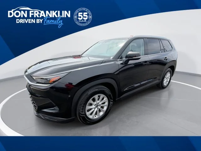Used 2024 Black Toyota XLE image 1