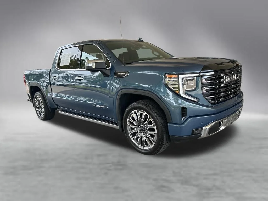Used 2025 Blue GMC Denali Ultimate image 2