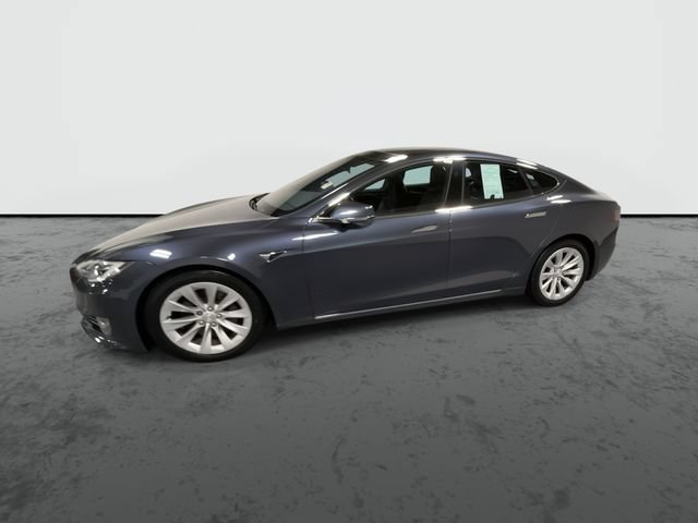 Used 2016 Gray Tesla 90D image 4