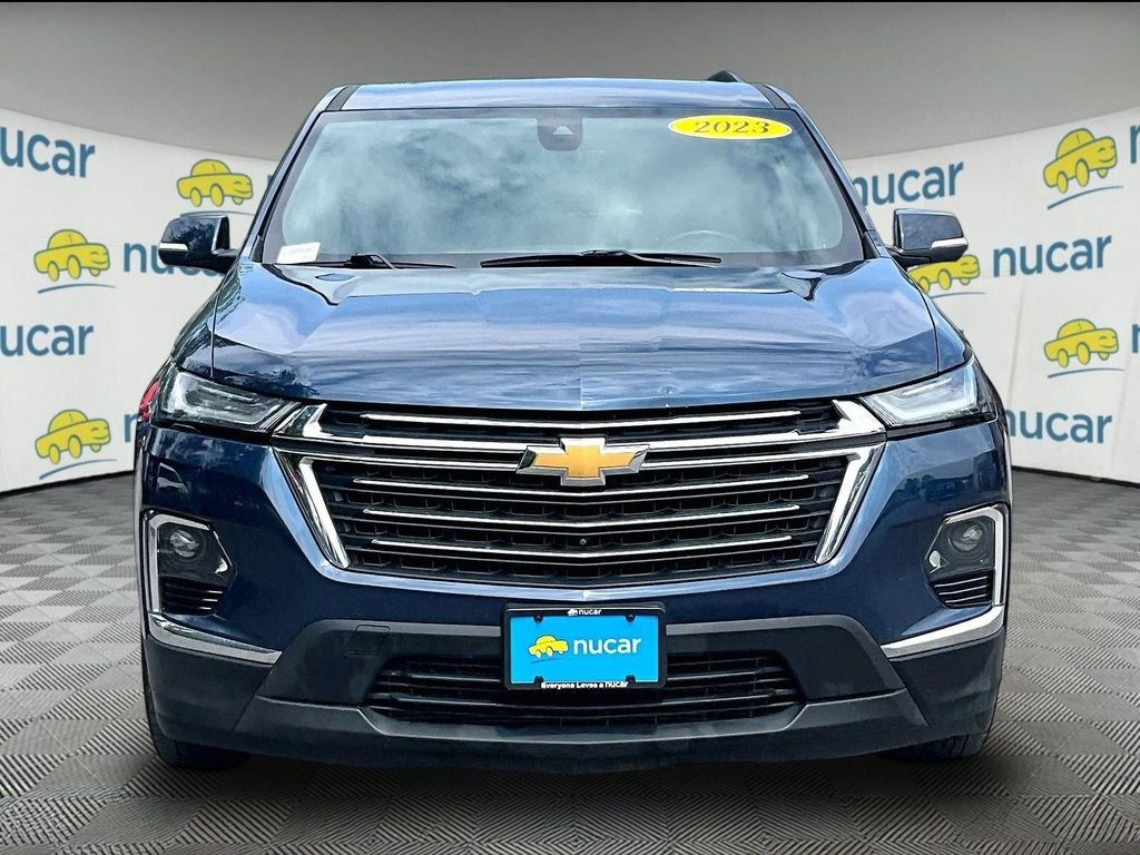 Used 2023 Northsky Blue Metallic Chevrolet LT Leather image 2