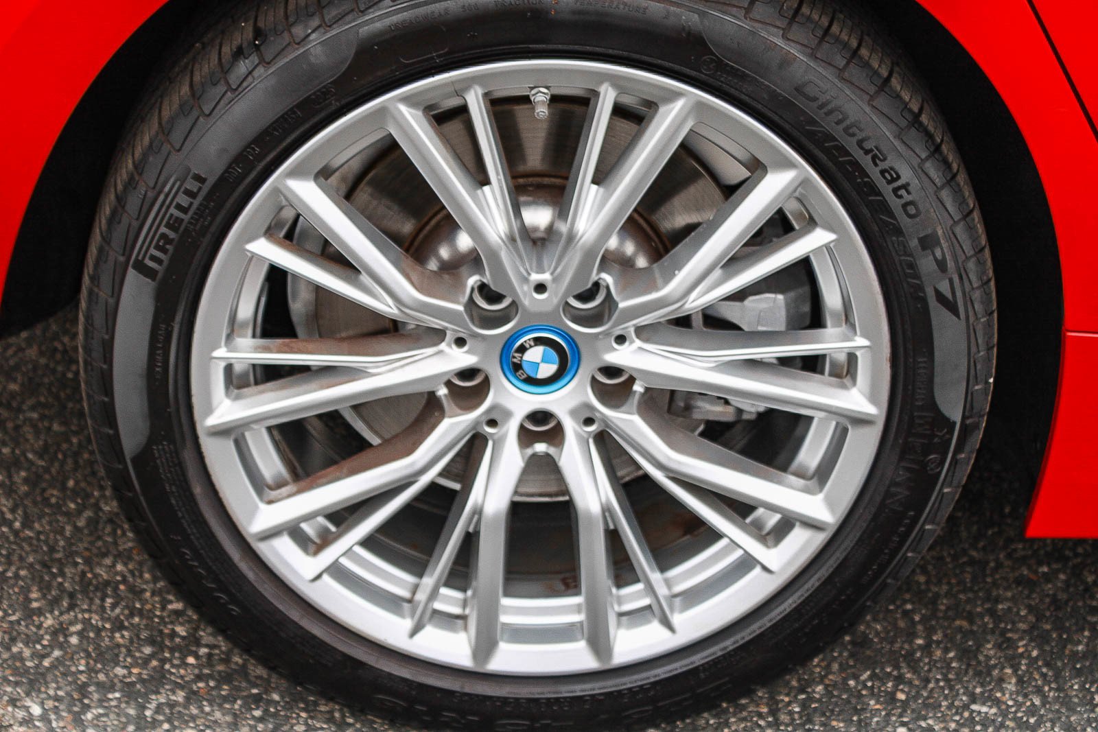 Used 2024 Melbourne Red Metallic BMW 330e image 12