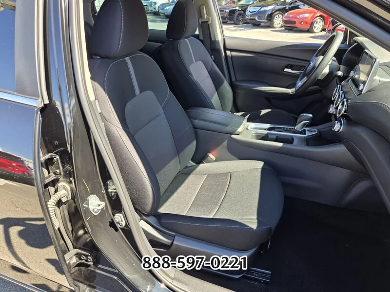 Used 2024 Super Black NISSAN SV image 19