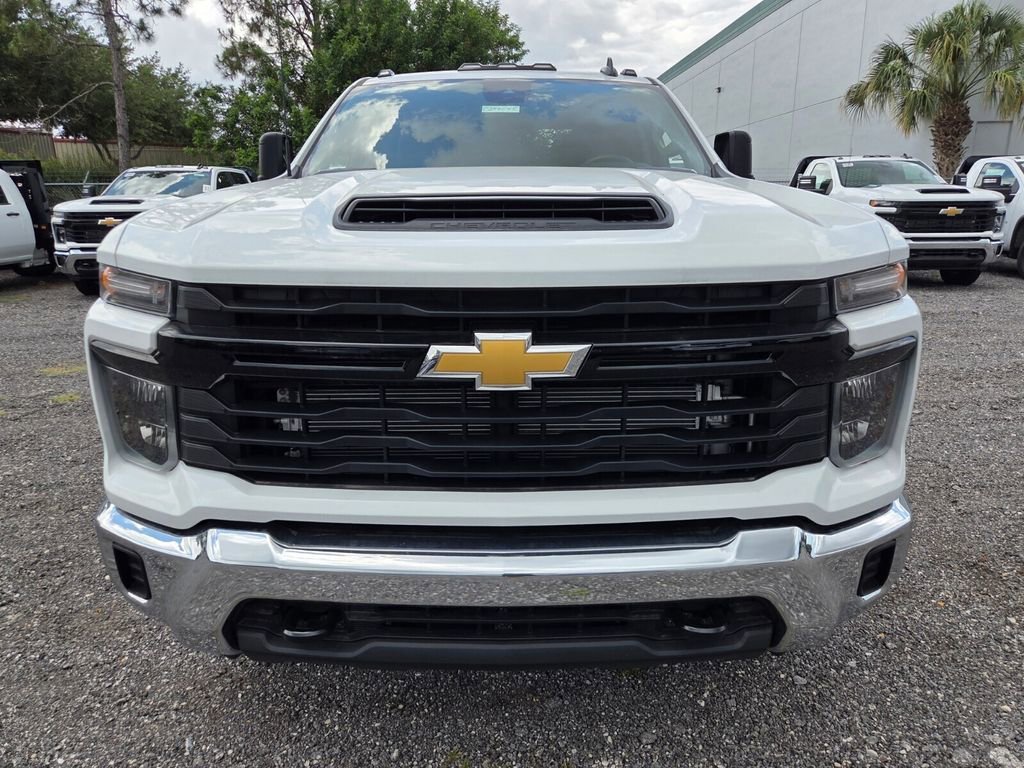 New 2025 Summit White Chevrolet Work Truck image 2