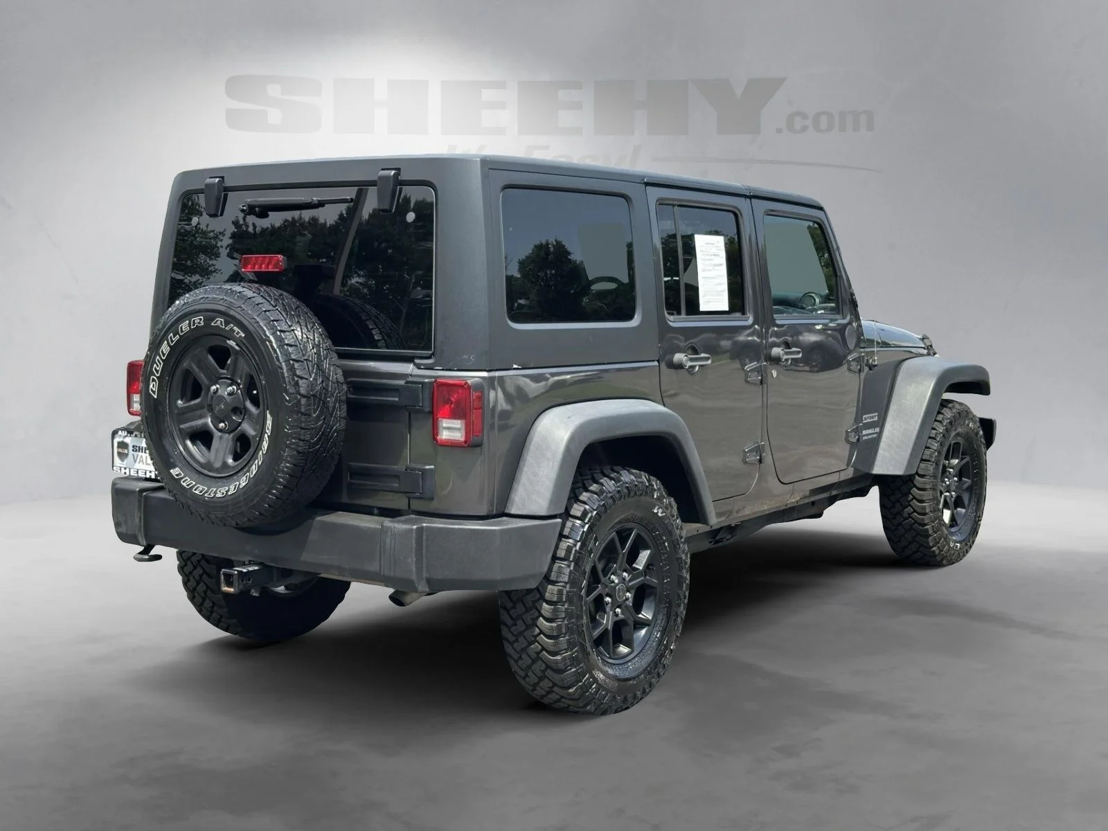 Used 2017 Gray Jeep Unlimited Sport image 11