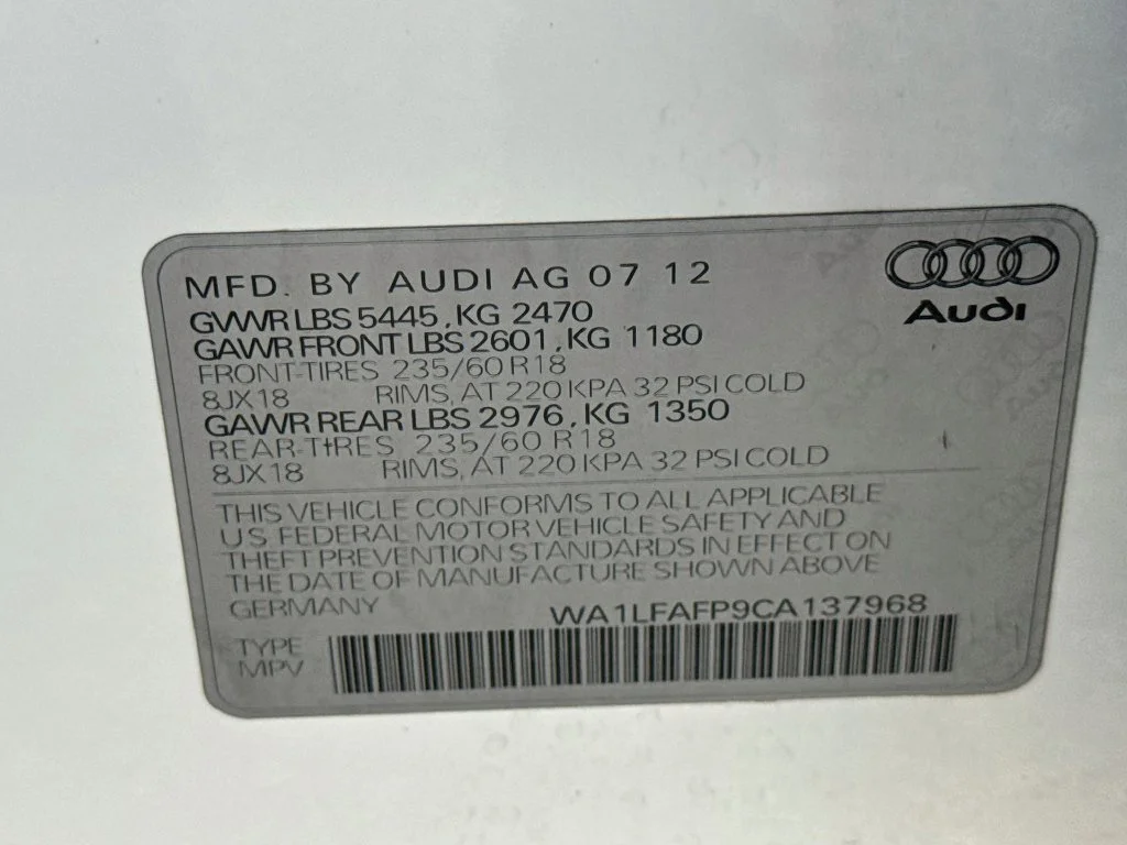 Used 2012 White Audi 2.0T Premium image 39