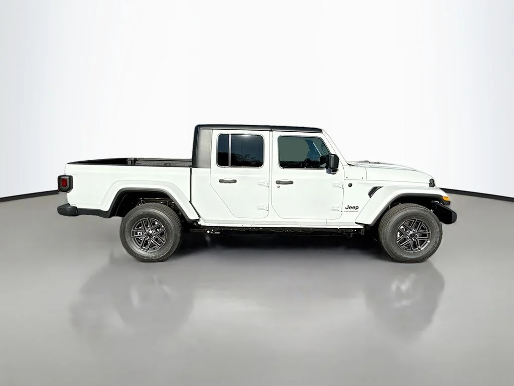 New 2025 Bright White Clearcoat Jeep Sport S image 3
