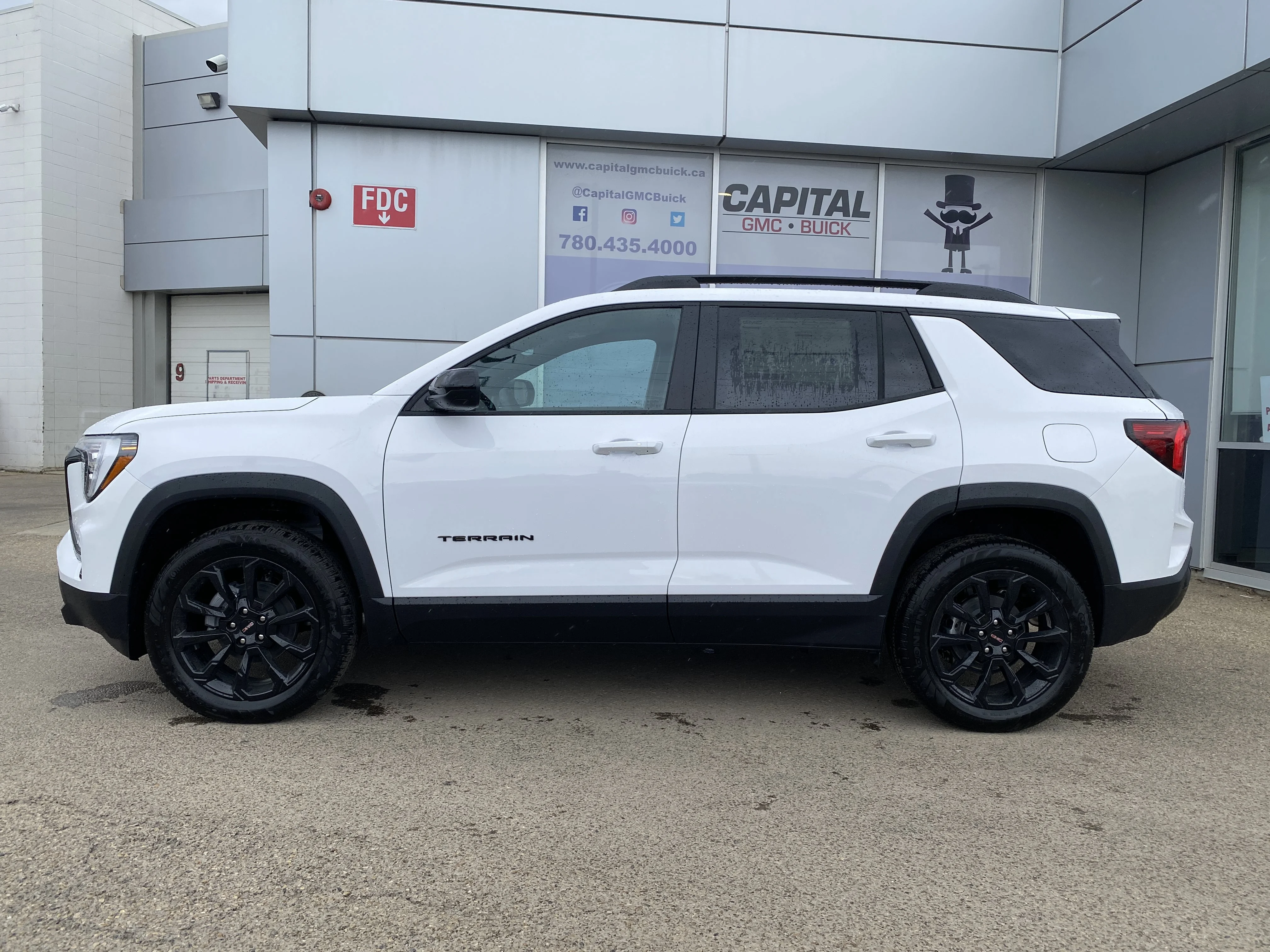 New 2026 Summit White GMC AWD Elevation image 3
