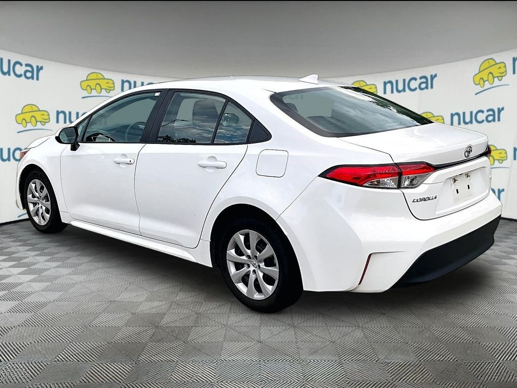 Used 2024 White Toyota LE image 5