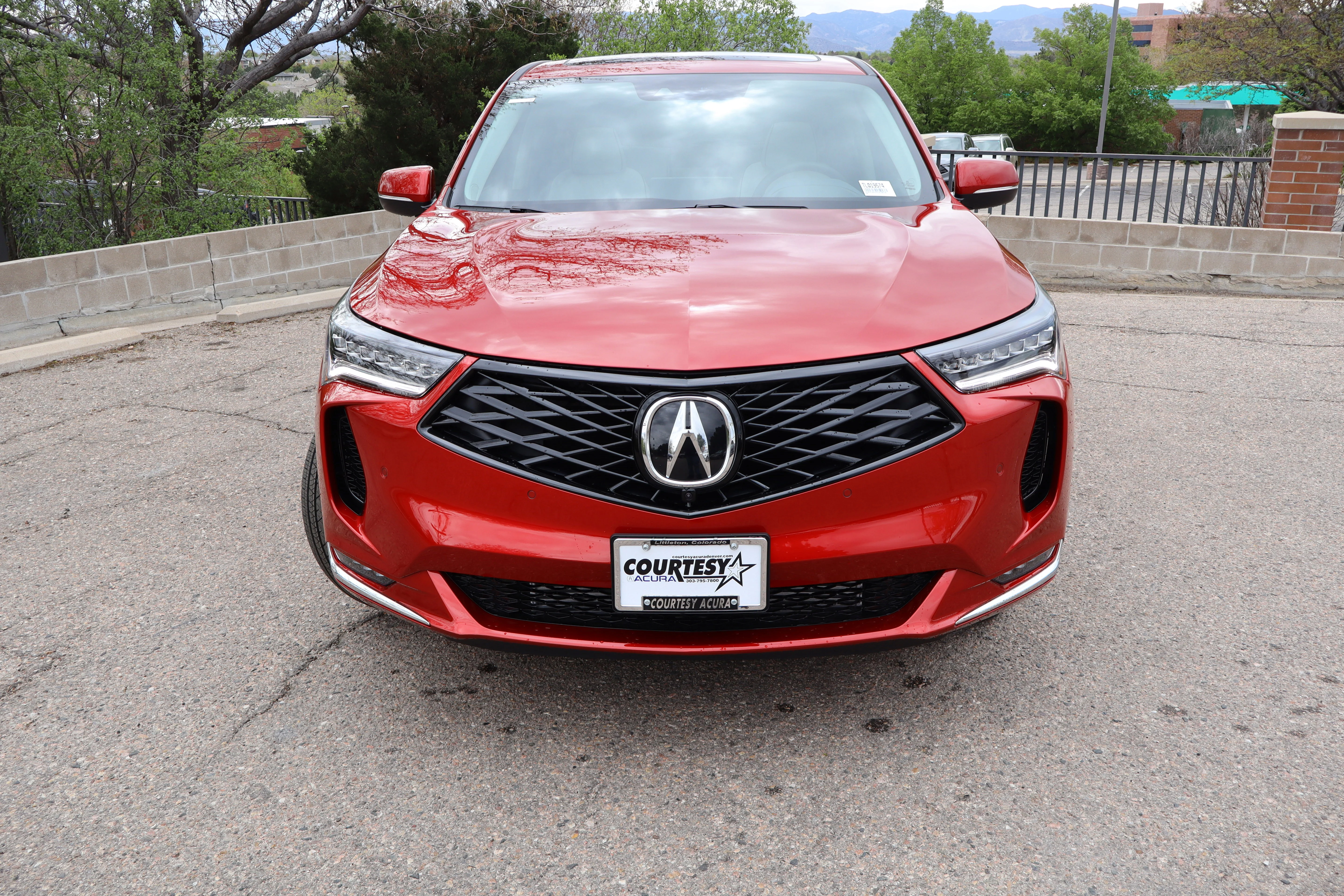 New 2026 Performance Red Pearl Acura w/Advance Package image 2