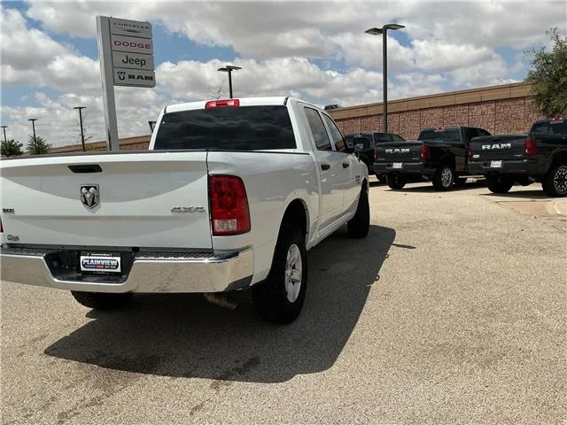 Used 2023 Bright White Clearcoat RAM SLT 4x4 Crew Cab 5.6 ft. box 140 in. WB image 7